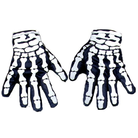 Skeleton Hand Gloves Adult Halloween Accessory
