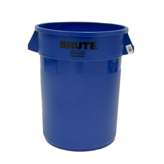 Rubbermaid 32 Gallon Brute Container Without Lid