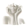 thumbnail image 2 of Jarrón con forma de cara femenina,Jarrón con forma de cara femenina para decoración del hogar y la entrada,Jarrón decorativo de flores para decoración de mesa de oficina,Jarrón de arte, 2 of 8
