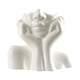 thumbnail image 2 of Jarrón con forma de cara femenina,Jarrón con forma de cara femenina para decoración del hogar y la entrada,Jarrón decorativo de flores para decoración de mesa de oficina,Jarrón de arte, 2 of 8