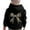 sweatshirt 38#Black, variant on ZXLBBD Hoodies for Girls Long Sleeve Leopard Bow Print Hoodie Soft Sweatshirt Graphic Kids Cute Pullovers Top Clothes Casual Outdoor,Red,Size 9 Y-10 Y