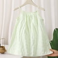 thumbnail image 5 of LOOK! Auroural Children's Summer Solid Casual Comfortable Sleeveless Camisole Dress（0-8 Years）, 5 of 9