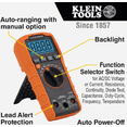 thumbnail image 4 of Klein 600V Auto Ranging Digital Multimeter - Single Pack — Residential Use, Standard Application, 4 of 6