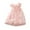 Pink-01, variant on Ugoldhm Summer Girls' Floral Mesh Sleeveless Sundress - Crew Neck Casual Dress for 1-9 Years, Lightweight & Stylish