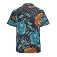 thumbnail image 3 of High Quality Hawaiian Shirts for Men Short Sleeve Aloha Beach Shirt Floral Summer Casual Button Down Shirts Blouses MA4LRC, 3 of 7
