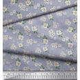 thumbnail image 3 of Soimoi Rayon Fabric Leaves & Floral Artistic Print Fabric by Yard 42 Inch Wide, 3 of 3