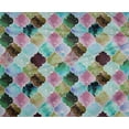 thumbnail image 4 of oneOone Polyester Lycra Fabric Textured Moroccan Geometric Decor Fabric Printed BTY 56 Inch Wide, 4 of 4