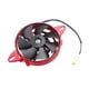 thumbnail image 3 of Ventilador de refrigeración eléctrico de aleación de aluminio para piezas de motocicleta, ventilador de refrigeración del radiador para Rojo, 3 of 9