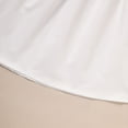 thumbnail image 5 of ZEHJHUAN Girl's Wedding Ceremony Round Neck Lace Trim Solid Color Short Sleeve A-Line Casual Outfit White，18-24M, 5 of 6