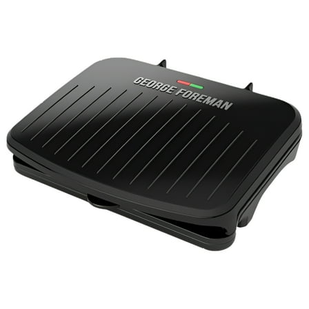 Black Decker Black Aluminum Nonstick Surface Grill and Panini Press 75 sq in