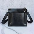 thumbnail image 5 of Barber Scissors Bag Hairstylist Waist Bag 7-Slot Scissor Holder Bag PU Leather Tool Bag for Scissor Hair Clips Combs Clippers Spray Bottle, 5 of 5