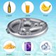 thumbnail image 5 of Portavasos flotante, bandeja inflable para bebidas de piscina con 8 orificios, portavasos de piscina de gran capacidad, enfriador de bebidas para piscina, cerveza, vino, comida, fruta,, 5 of 5