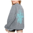 thumbnail image 4 of LUOGENLI Hoodies Sweatshirt Girls Hoodies Size 14-16 Front Zipper Girls' Fashion Casual Printed Long Sleeved Hoodie Top Girls Hoodies Size 6-7 Hoodies for Girls 10-12 Baggy Light Gray 8-9 Years, 4 of 7