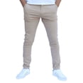 thumbnail image 1 of Pantalón skinny de gabardina stretch John Silver  Skinny de gabardina color arena, 1 of 2