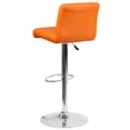 thumbnail image 4 of Flash Furniture Contemporary Vinyl Adjustable Height Barstool with Chrome Base, Multiple Colors, 4 of 6