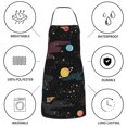 thumbnail image 6 of Sikiie Galaxy Aprons for Kitchen Cooking Aprons, Chef Apron for Men Women Chef, 6 of 7