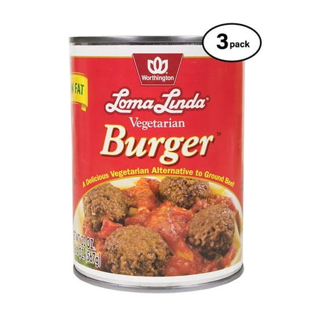 Loma Linda - Plant-Based - Vegetarian Burger (50 oz.) (Pack of 3) -