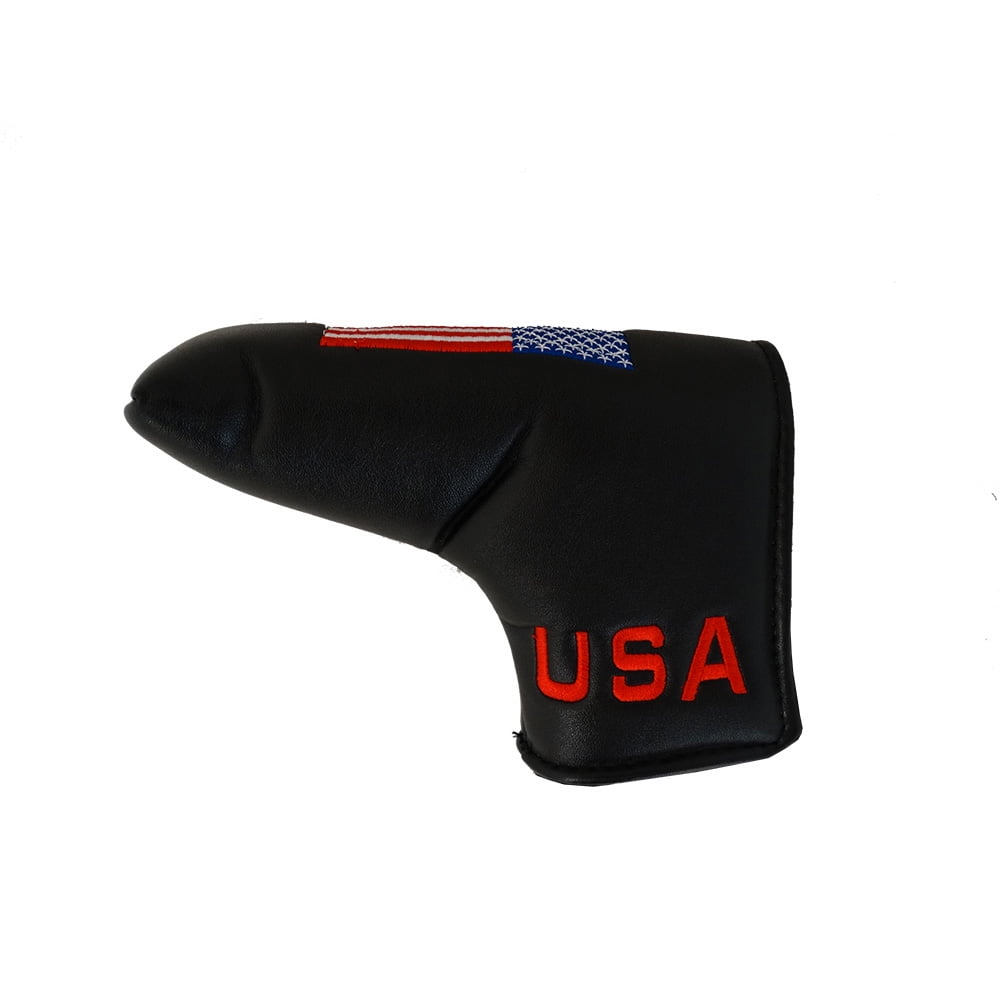 NEW JP Lann Golf USA American Flag Blade Putter Head Cover