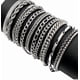thumbnail image 1 of 12pzs Pulseras Acero Inoxidable Cubano Eslabón Plata Hombre, 1 of 4