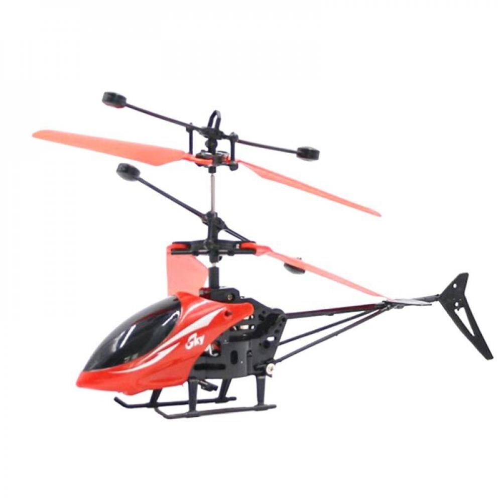Mini RC Helicopter Drone Remote Control Aircraft Flashing Light Toy For Kid Gift 