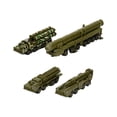 thumbnail image 2 of Lanzador de misiles de juguete, juguetes del ejército para niños, colección de decoración del hogar 1/72, juego de recuerdo, vehículos de misiles, 2 of 9