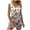 White, variant on Viikei Tank Tops for Women Under $5 Fashion Women's Summer V-Neck Sleeveless Print Casual Tank Top Blouse