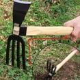 thumbnail image 4 of VONKY Carbon Steel Convenient Long Handle Garden Hoe Tool For Effortless Planting And Weeding, 4 of 6