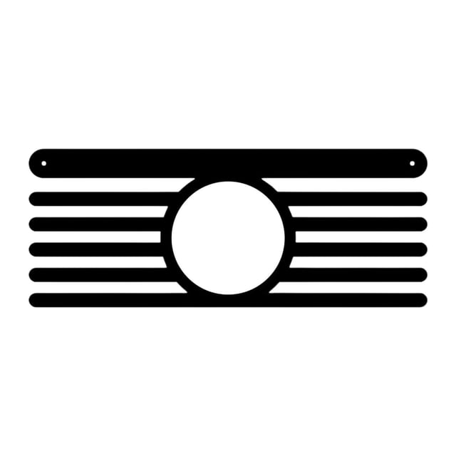 Percha para medallas, organizador de cintas de premios, expositor de metal resistente para deportes y carreras. 40 cm x 1594 cm
