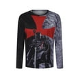 thumbnail image 4 of Chemise Décontractée à Manches Longues Col Rond Imprimé Mode pour Hommes, 4 of 9