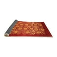 thumbnail image 2 of Ahgly Company Indoor Square Oriental Orange Industrial Area Rugs, 3' Square, 2 of 4