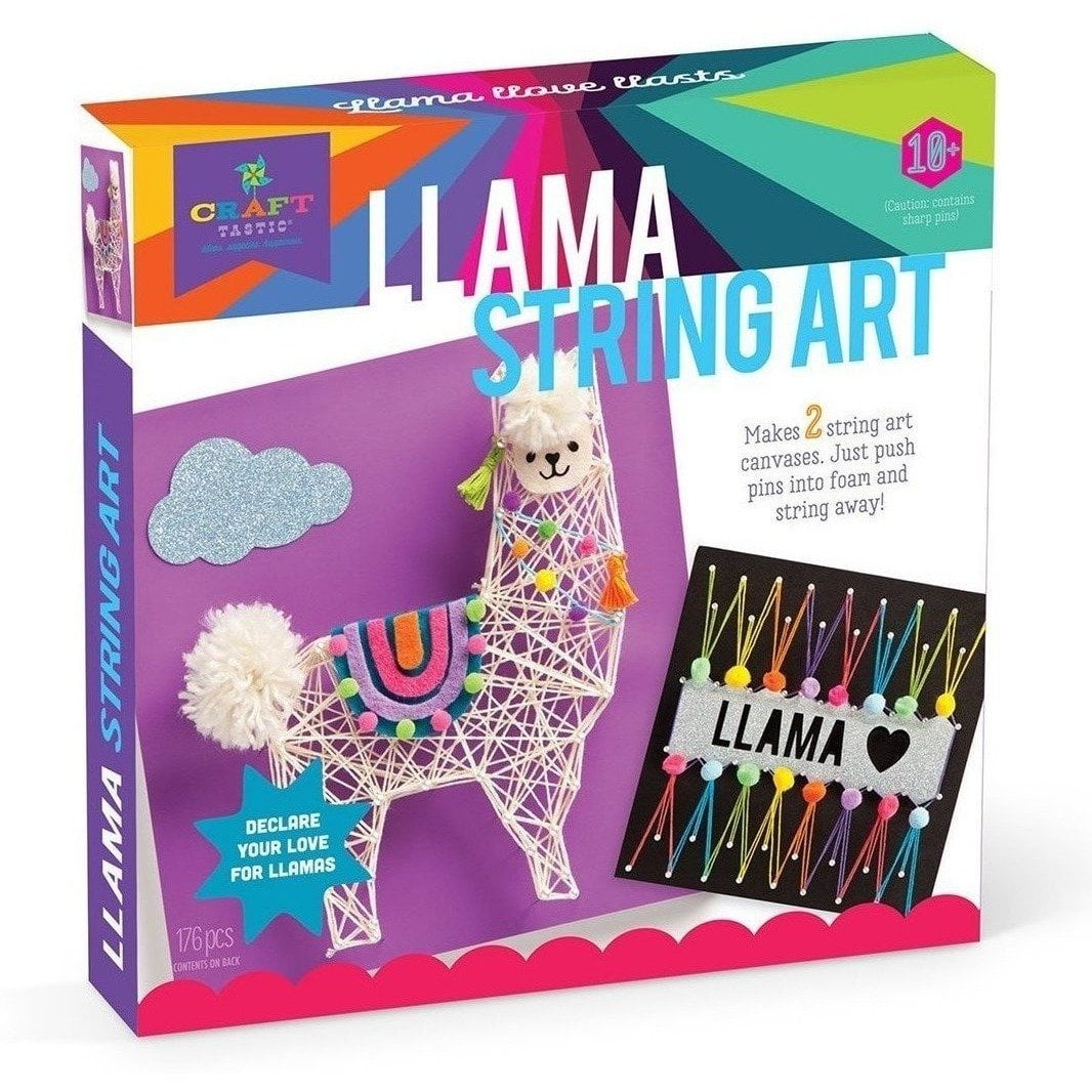 Crafttastic Llama String Art Kit