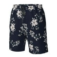 thumbnail image 5 of Naloa Retro Flower Men's Beach Shorts, Surfing shorts, Swim trunks, Quick Dry Swim Trunks for Surfing Beach Fun - 3X-Large, 5 of 9