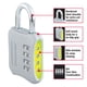 thumbnail image 2 of Locker Lock Master Lock 653D, combinación reiniciable de 4 dígitos, 2 of 6