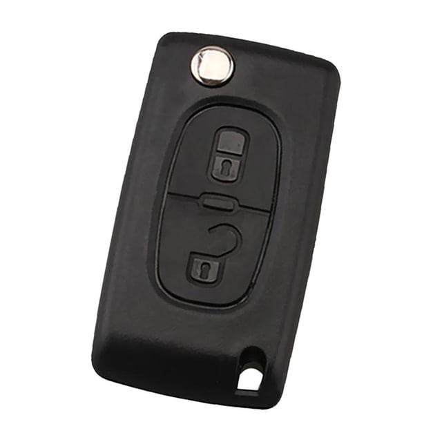 Llave Remoto de 2 433MHz Chip ID46 sin Repuesto para 207 307 308 yotijar 2 botones del coche llavero remoto