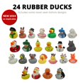 thumbnail image 3 of Calendario de Adviento navideño 2022 4E's Novelty con patos de goma para niños 24 días, 3 of 5