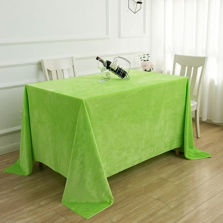 

ASWMXR Velvet Table Cloth Tablecloth Centerpiece Decoration Elegant Rectangular Dressing Party Event Metatron Wedding Dining Desk Decor