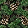 thumbnail image 5 of (2 pack) David Textiles 1-Yard Cotton Pinecones and Needles Precut Fabric, Black, 5 of 5