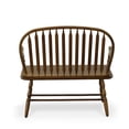 thumbnail image 4 of Carolina Classics Windsor 44" Bench in Antique Elm Finish, 4 of 5