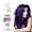 Dark Purple, variant on Color Depositing Shampoo, Semi-Permanent Hair Dye, Fast-Acting Temporary Hair Color Treatment, Natural Ingredients for Vibrant Color Toning, 100ml