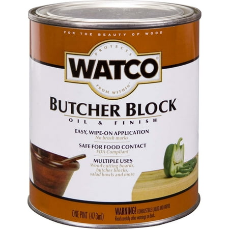 Rust-Oleum Watco 241758 Butcher Block Oil and Finish,