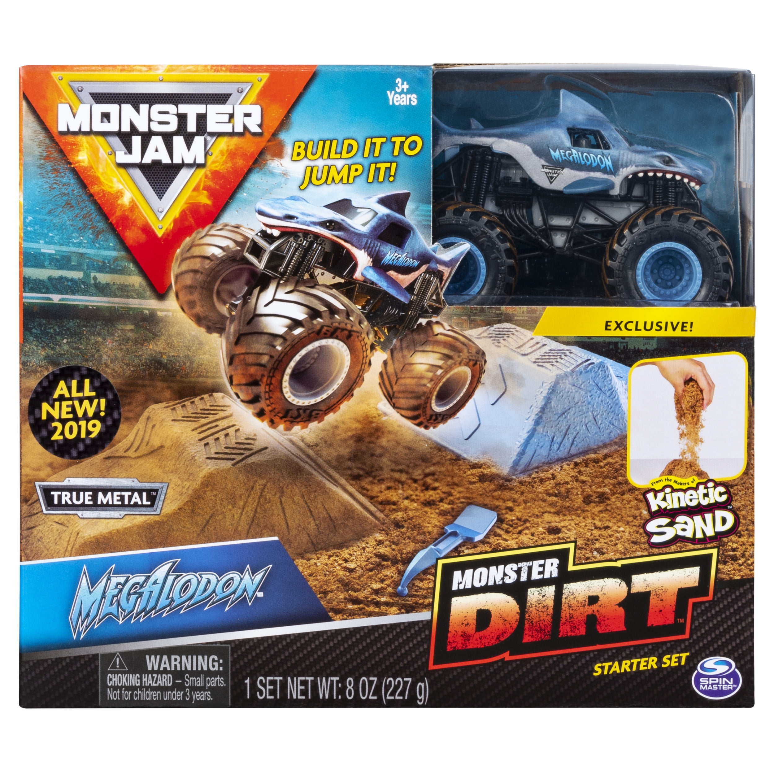 monster jam megalodon playset