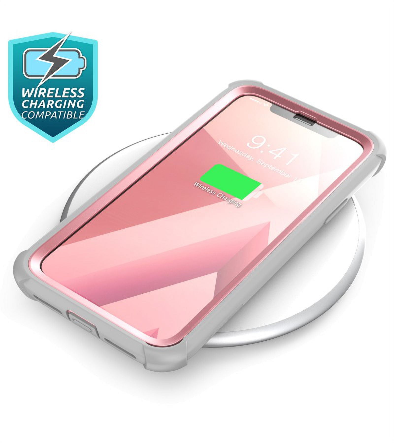 iPhone XS Max Case, i-Blason [Ares] Full-body Rugged Clear Bumper Case with Built-in Screen Protector for iPhone XS Max Case (2018 Release)