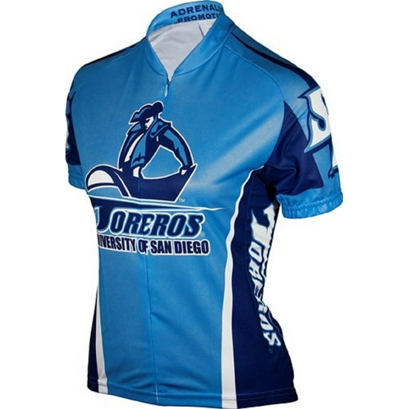 NCAA Women's Adrenaline Promotions USD Toreros Cycling Jersey - S (6-8 dress/38-40 chest)