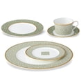 thumbnail image 3 of Noritake Infinity Green Gold Gold 5-Piece Place Setting, 3 of 7