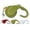 Green, variant on VOLIVO Retractable Dog Leash, 16ft Tape Pet Walking Leash with Anti-slip Handle for Small Medium Dog Cat, Green
