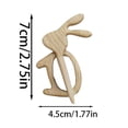 thumbnail image 3 of Border New Wooden Animal Brooches Exquisite Irregular Pattern Pins Sweater And Scarf Accessories! Metal Pin Backs Hijab And Clips Backs Lapel Pin Blanks Metal Pin Backs Locking Pin Backs Locking Pearl, 3 of 3