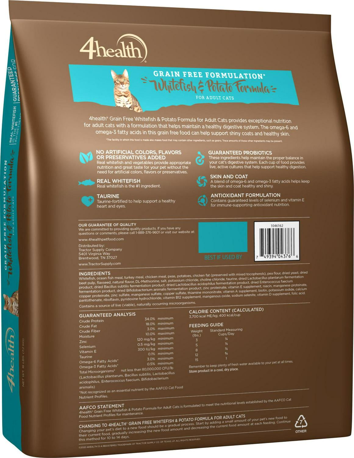 Tractor supply grain free clearance cat food