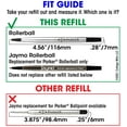 thumbnail image 4 of Jaymo Replacement for Parker Quink 1950324 - Measures 4.56 in / 116 mm Long - Rollerball Pen Refill - 12 Blue, 4 of 4