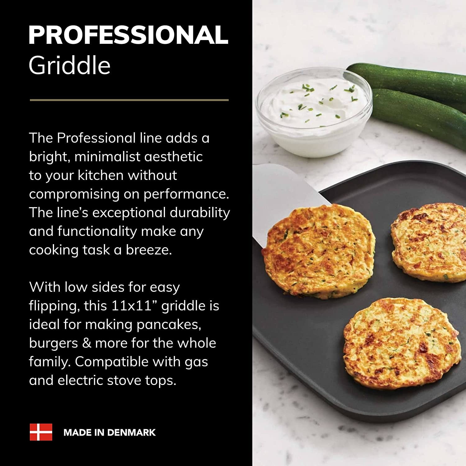 Scanpan Professional Griddle, 11-Inch by 11-Inch