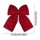 thumbnail image 3 of Christmas Sponge Bowknot Hanging Ornament Christmas Tree Wedding Hotel Decoration Bowknot Hanging Decoration, 3 of 6